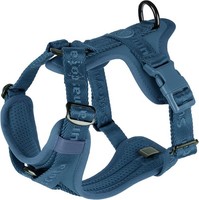Hundegeschirr Lycra Komfortweste Mesh Blau Mit Zwei Schnallen GrößE M 1 StüCk