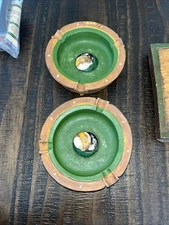 Billard Pool Table Ashtrays (2)