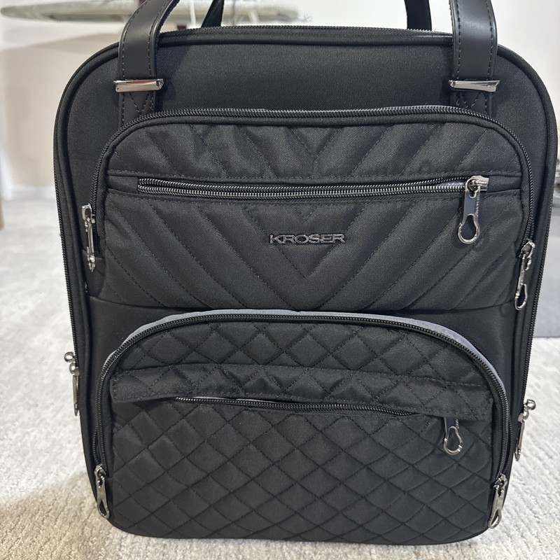 KROSER Carry On Underseat Multi-functional, 16-inch Underseater Lightweight