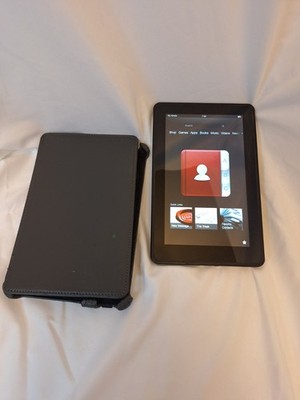 Amazon Kindle Fire 1st Generation E-Reader Tablet Model D01400 Tested Working