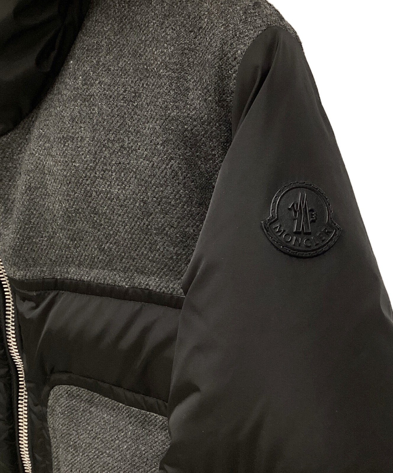 MONCLER/DEDION Down Jacket Gray x Black Size: 2 thumbnail 6