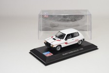 Simca Talbot Samba Rally 1983 Ixo 1/43 Sport Course Altaya White Bianca