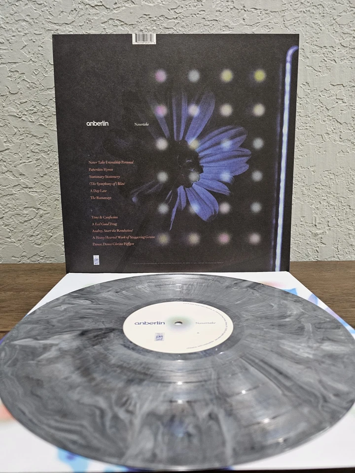 Anberlin Nevertake Grey Marble Signed Autographed Vinyl LP IN HAND Sold out - Imagem 3 de 3