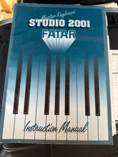 New FATAR Studio 2001 Master Keyboard Owner's Manual