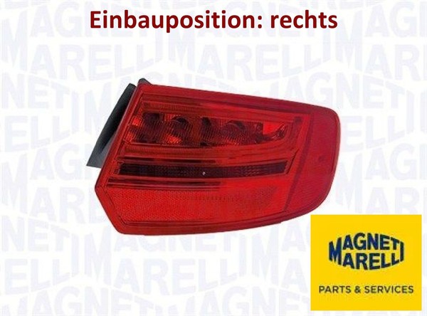 Magneti Marelli 714021930804 Heckleuchte Rechts RüCklicht Hecklicht FüR Audi-image