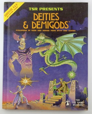 AD&D Deities & Demigods Cthulhu 1st Print High End James Ward, Kuntz ORIGINAL