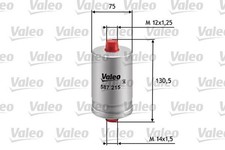 VALEO Kraftstofffilter 587215 für ALFA ROMEO AUDI DAIMLER FERRARI