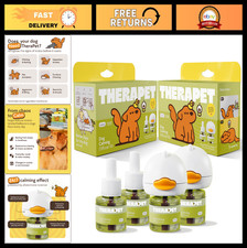 Dog Calming Diffuser Kit 2-Pack - Pheromone Stress Relief for Anxiety, Barking