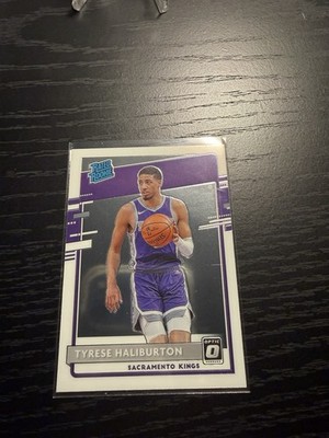 2020 Donruss Optic Tyrese Halliburton Rated Rookie Base #162 Pacers RC #162 Base