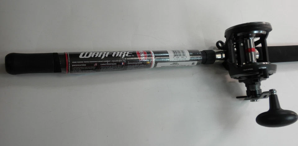 Penn WAR30152SC70 1366244 Warfare Rod Reel Combo Trolling Casting 15-25 lb Class - Image 4 of 4