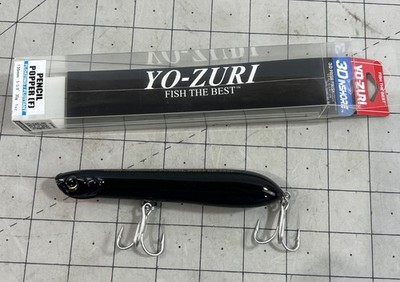 Yo-Zuri 3D Inshore Pencil Popper Floating Lure 135mm 5-3/8i  Black  R1433 BL New