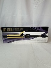 Hot Tools Pro Signature Series Gold 1-1/4" Curling Iron Wand (HTIR1576) Open Box