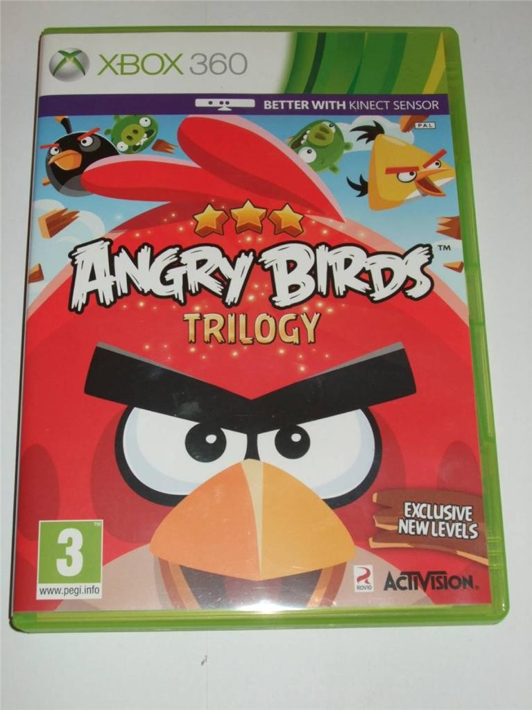 Angry Birds Trilogy  Xbox 360   ""FREE UK  P&P""