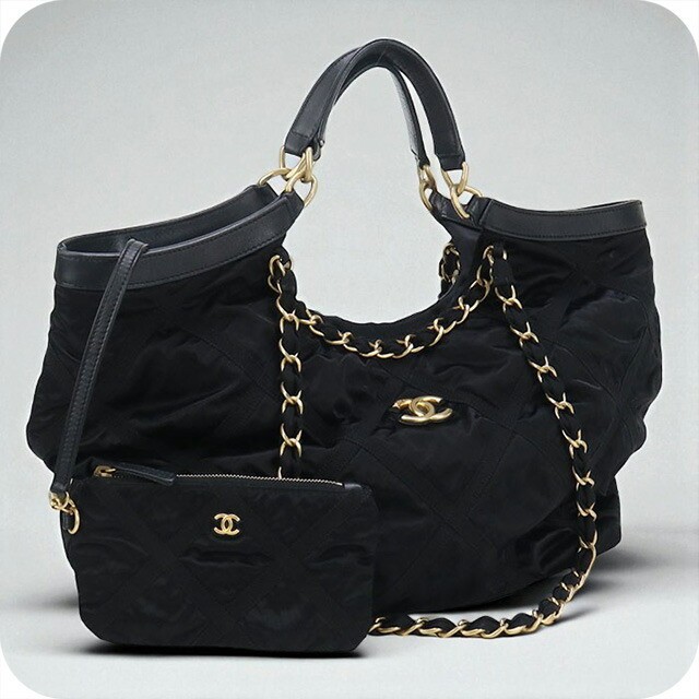 Used CHANEL Tote Bag Ladies Brand CHANEL Matelass 2WAY Chain CH92376 Black Bag