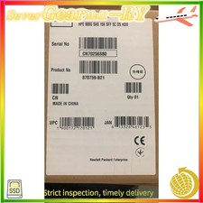 870759-B21 870795-001 HPE 900GB SAS 12G 15K SFF SC DS HDD Hard Drive New