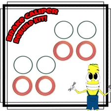 Front Disc Brake Caliper Rebuild Repair Kit for Nissan NV1500 2012-2019