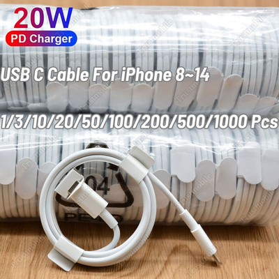 #ad #ad Bulk Lot 20W PD USB C Fast Charger Cable Type C Cord For i Phone 14 13 12 11 X 8 $205.78