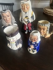 Collection Of Judge Toby Jugs