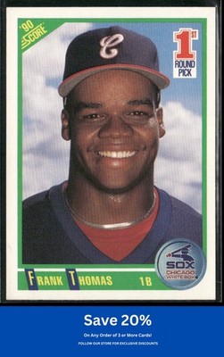 Frank Thomas Rookie 1990 Score #663 Chicago White Sox