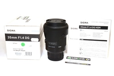 Sigma 35mm F1.4 DG HSM Art Objektiv Für Sony E