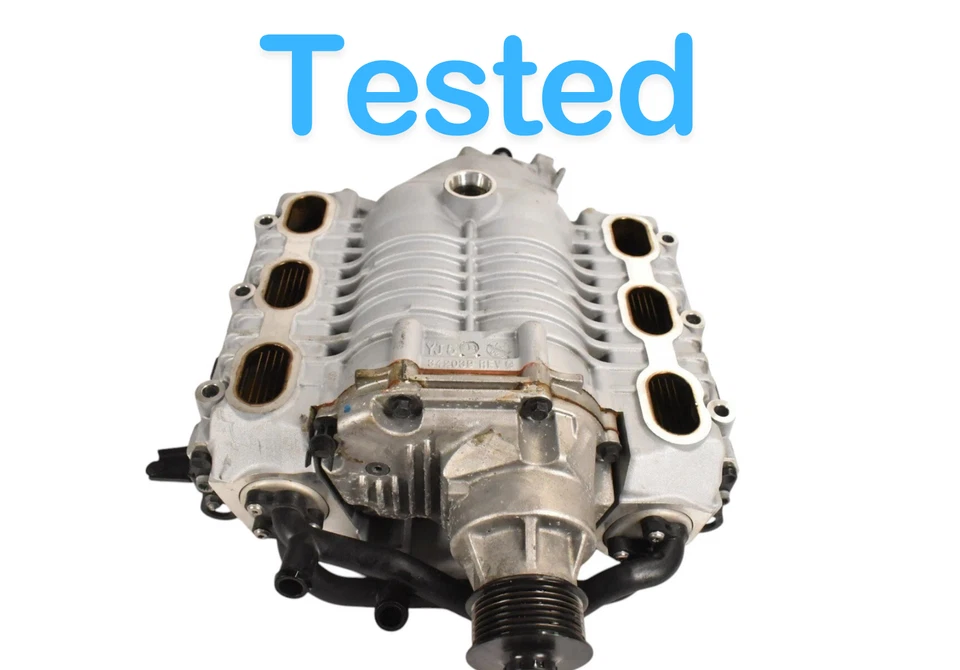 Conjunto de sobrealimentador de motor híbrido Porsche Cayenne S 12-16 95811006100 OEM Foto 3 de 4