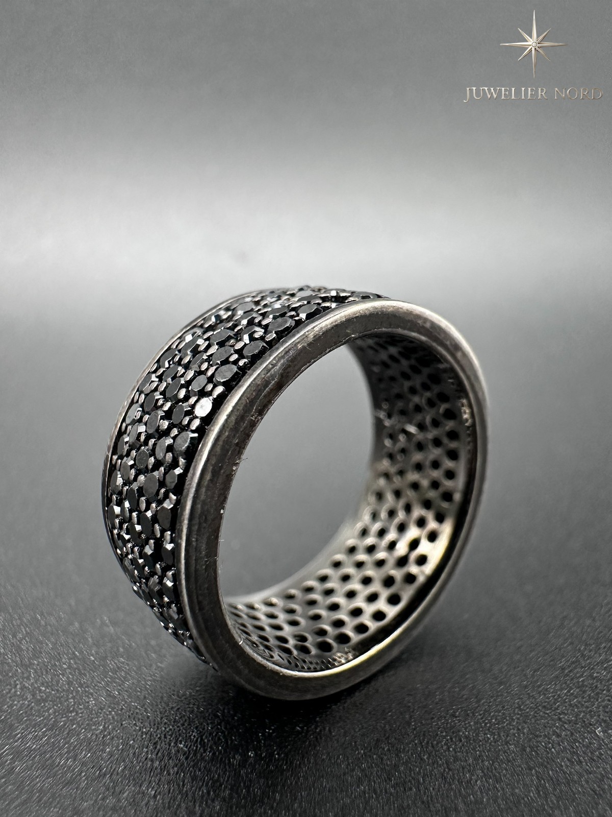 Solid 925 Silver Ring - Size 59 - 10.06g - image 3