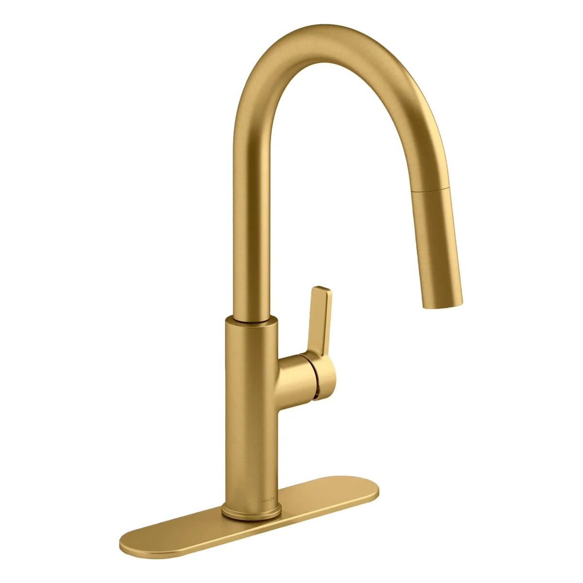 Kohler Rodean Pull-Down Kitchen Faucet Gold Moderne Brass R38473 Open Box