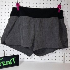 GapFit Lined Shorts - Grey Black - Small