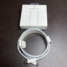 Open Box New Apple 2.0M / 6FT Thunderbolt Cable A1410, MD861LL/A White