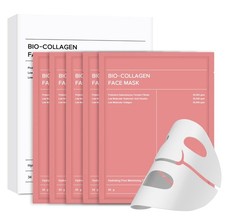 5 Pcs X Bio-Collagen Real Deep Collagen Face Mask DAMAGED BOX