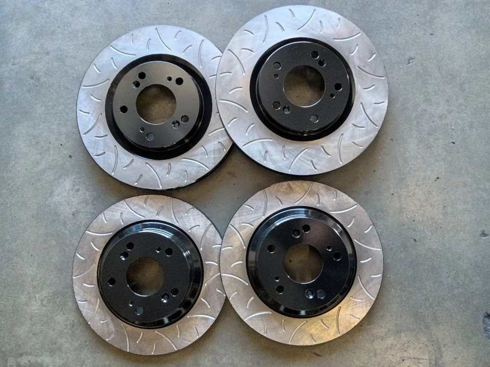 HON027SC fits Honda S2000 S2K 2000-2009 Rotors Front Rear Set Special Slots - Image 2 of 3