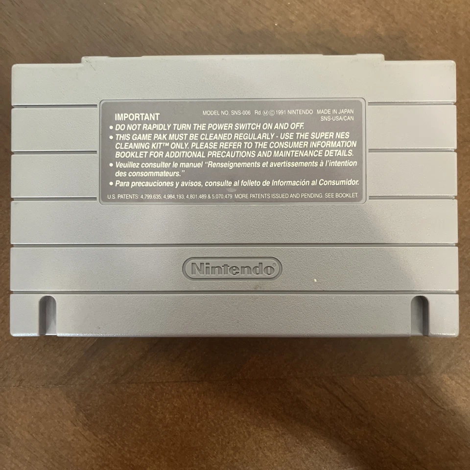 The Hunt for Red October Super Nintendo SNES Used. Tested - Image 2 of 4