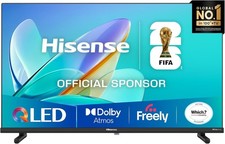 Image of Hisense 32" Smart TV QLED FHD - Quantum Dot Colour, Dolby Atmos-32A5QTUK