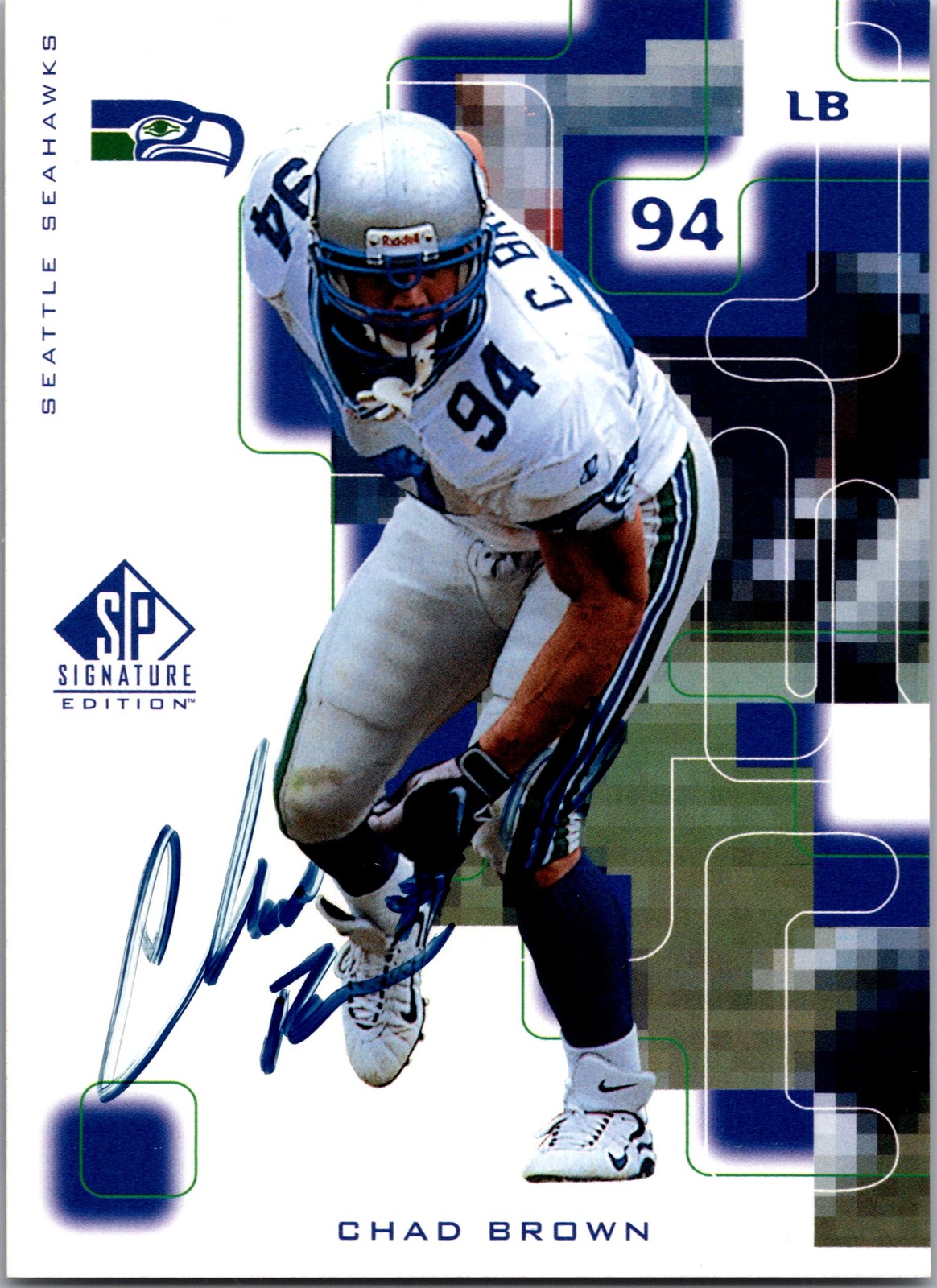 1999 SP Signature #116 Chad Brown