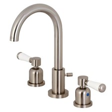 Kingston Brass FSC892.DPL Paris 1.2 GPM Widespread Bathroom - Nickel