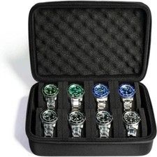 8 Slot Watch Storage Box Organizer Case Portable watch Display Cabinet Holder