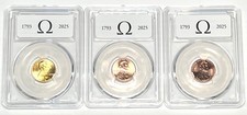 2025 THE “OMEGA” PENNY!! 3-Coin Set