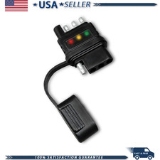 4-pin Flat Trailer Wiring Tester Led Indicator 4 Way Male Female Plug Adapter 4-pin Flat Trailer Wiring Tester Led Indicator 4 Way Male Female Plug Adapter