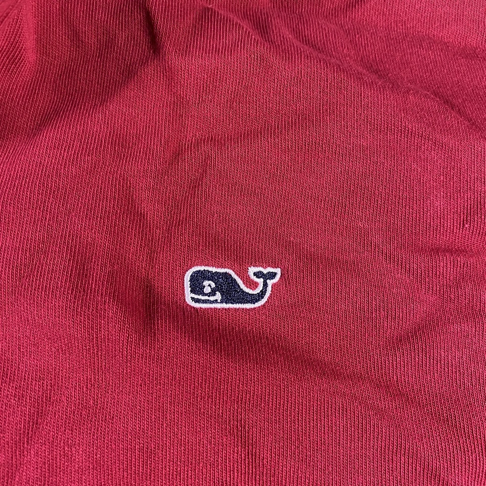 Suéter ligero Vineyard Vines para hombre mediano cuarto cremallera ballena Foto 4 de 4