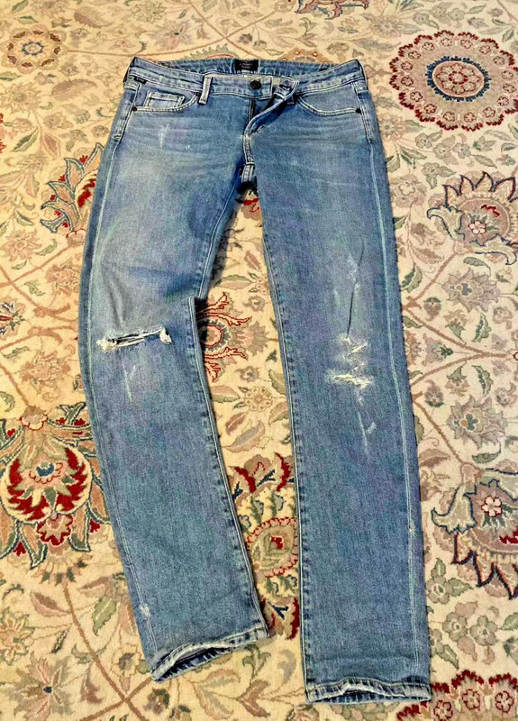 Citizens of Humanity Low Rise Skinny Racer Jeans Womens Sz 26