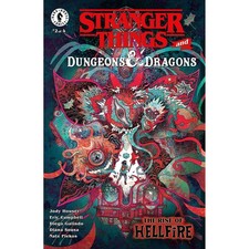 Stranger Things Dungeons  Dragons Rise Of Hellfire 2 Cover B Gax