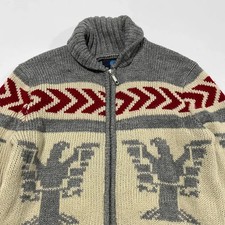 Blue Earth Long Sleeve Knit Sweater L 