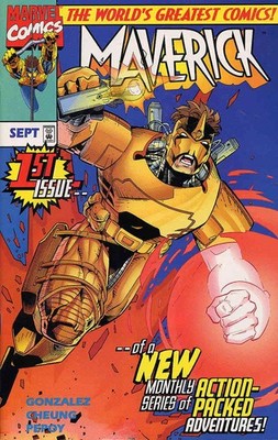 Maverick #1 (Newsstand) FN; Marvel | we combine shipping