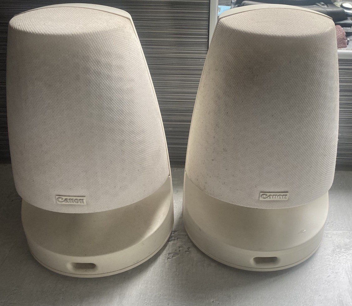 【キャノンのスピーカー】　canon SV-15 箱付き【珍品】 Speaker Canon Audio (Part 5) – Music and Miscellany