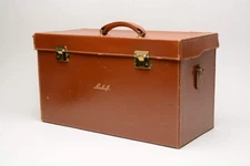 Linhof leather 4x5 case measures ~18 x 8.5 x 10.5", Very nice & clean