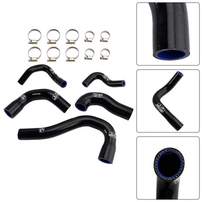 Durite de liquide de refroidissement de radiateur en silicone pour Yamaha MT-09 - Photo 1/4