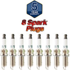 New Set of 8 IXEH22TT 4712 Spark Plugs Iridium TT for Civic F-Type Range Rover