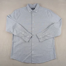 Under 510 Medium Mens Shirt Oxford Slim Gray 20x26