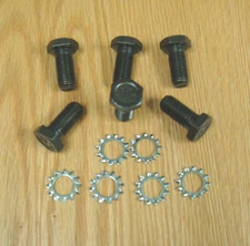 1955 1956 1957 58-81 CHEVY FLYWHEEL MOUNTING BOLT SET Std Trans ** USA MADE **
