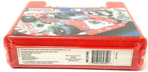 Erector Turbo Set 2350A Model Race Car 70+ Parts! Ages 7-14 BRAND NEW & SEALED! - Bild 9 von 10